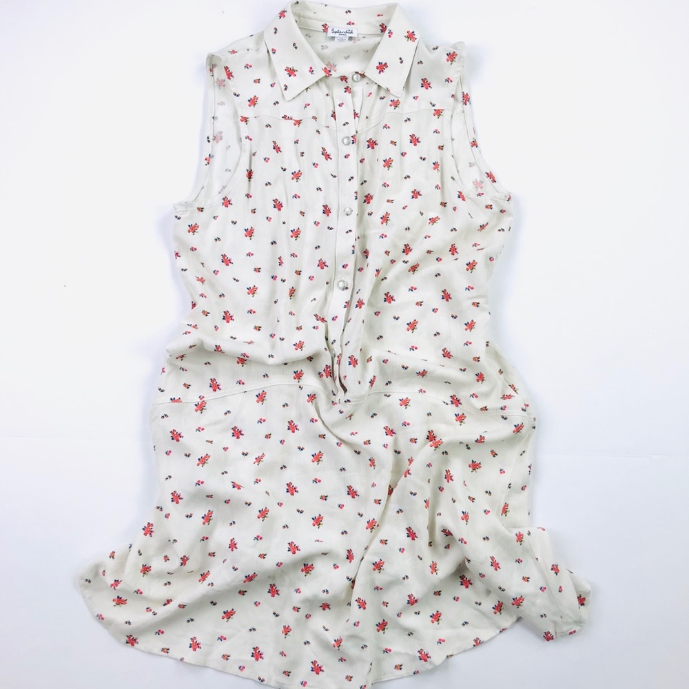 Splendid primrose ditsy dress in natural - Picture 2 of 8